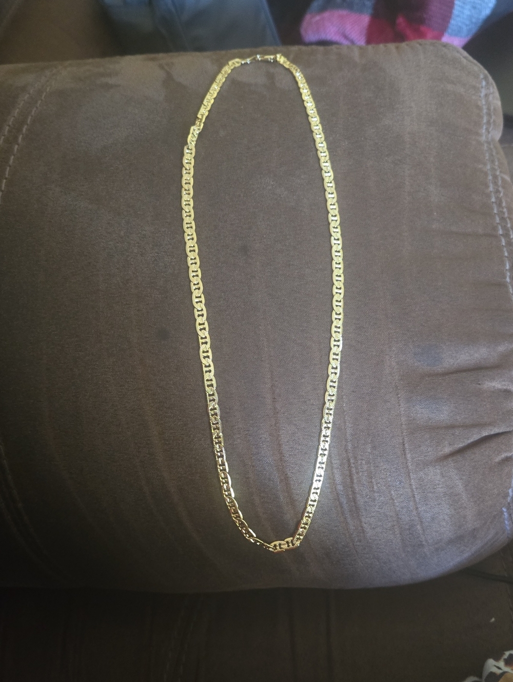 Gold-tone Women’s Chain Necklace - Elegant Everyday Style